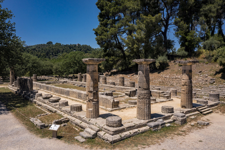 Ancient Olympia - Temple of Hera