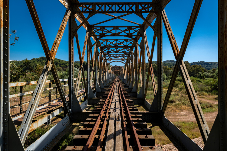 Alfeios River Railway Bridge 13