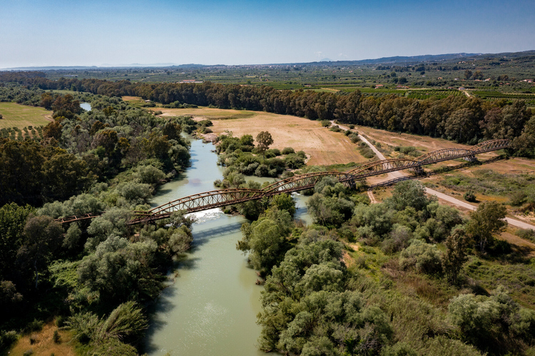Alfeios River Railway Bridge 2