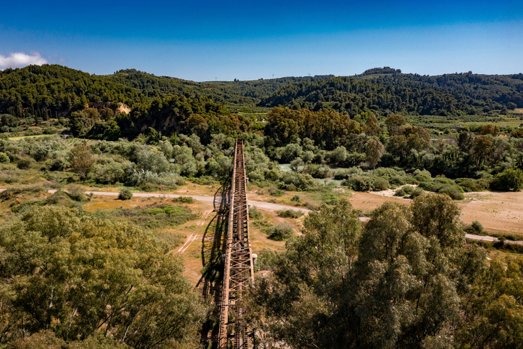 Alfeios River Railway Bridge 4