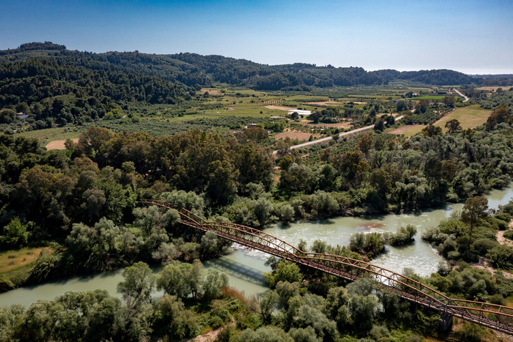 Alfeios River Railway Bridge 6