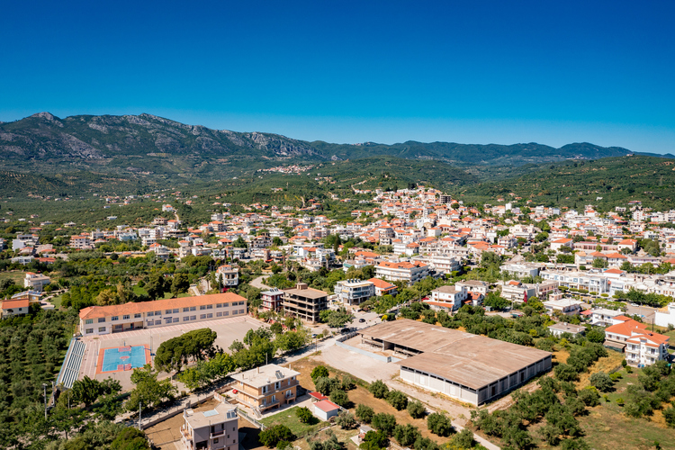 The city of Zacharo