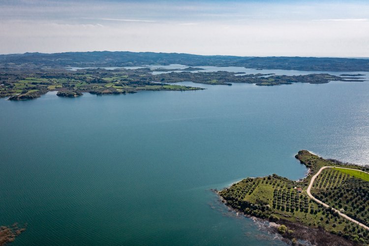 Artificial Lake of Pinios 