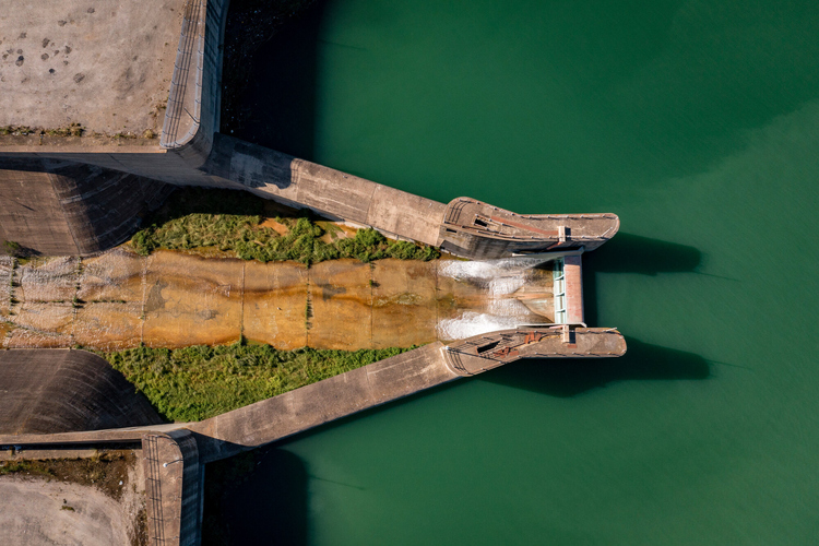 Artificial Lake of Pinios 