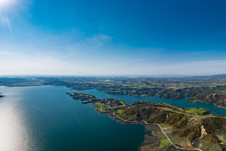 Artificial Lake of Pinios