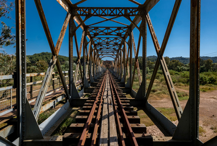 Alfeios River Railway Bridge 12
