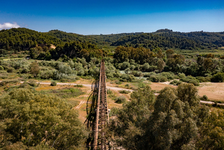 Alfeios River Railway Bridge 4