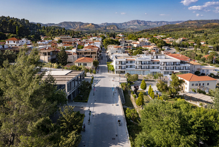 Ancient Olympia Settlement - Central Road