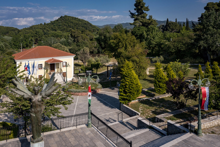 Square of the Old Town Hall of Ancient Olympia