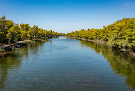 Inside Kaiafas Lake