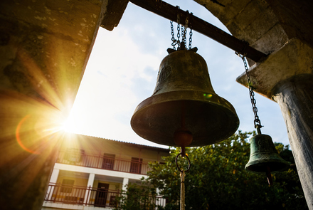 Vlacherna Monastery - Bell tower