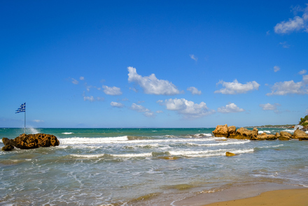 Leventochori Beach - on the sand