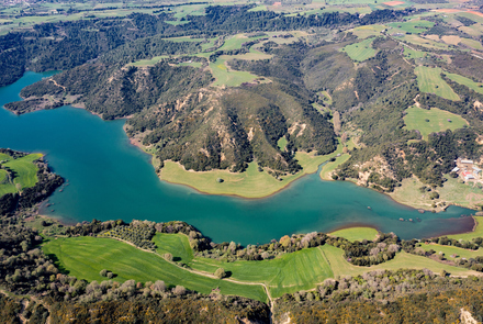 Artificial Lake of Pinios 