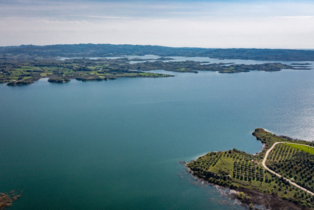 Artificial Lake of Pinios 