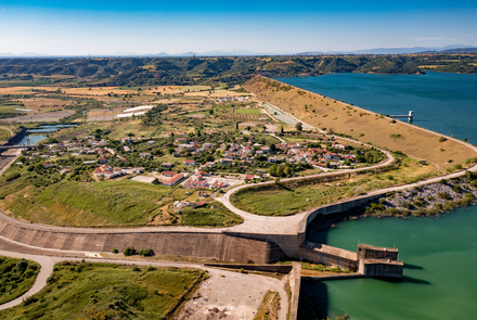 Artificial Lake of Pinios 