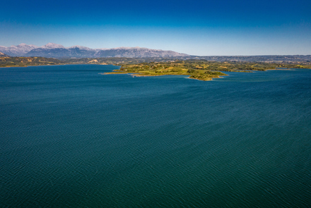 Artificial Lake of Pinios 